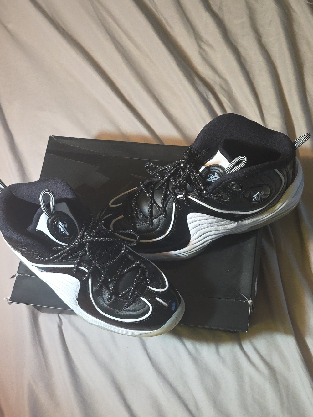 Nike Air Penny 2 Black and White